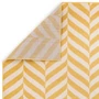 Kép 2/6 - Muse szőnyeg Yellow Chevron MU08 66x240 cm