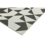 Kép 2/4 - Patio PAT18 fekete/fehér szőnyeg 120x170 cm