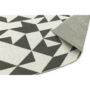 Kép 4/4 - Patio PAT18 fekete/fehér szőnyeg 120x170 cm