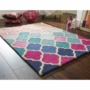 Kép 5/5 - Rosella pink-kék szőnyeg 160x230cm