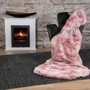 Kép 2/8 - Rumba pink ágytakaró szett (1db 230x250cm ágytakaró + 2db 45x45cm díszpárna)