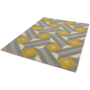 Kép 2/5 - REEF RF01 MOTIF sárga szürke szőnyeg 66x200 cm futó
