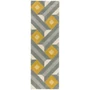 Kép 1/5 - REEF RF01 MOTIF sárga szürke szőnyeg 66x200 cm futó