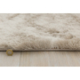 Kép 4/4 - WHISPER bézs shaggy szőnyeg 65x135 cm