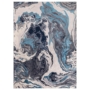 Kép 1/7 - AURORA Ocean Metallic AU18 kék szőnyeg 120x170cm
