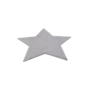 Kép 3/5 - myLuna 858 ezüst gyerekszőnyeg csillag 86x86 cm