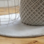 Kép 3/5 - Mambo szőnyeg krém kör 80 cm