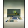 Kép 2/2 - miroo-stripe green szőnyeg 140x190cm