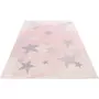 Kép 4/5 - myStars 410 pink gyerekszőnyeg csillagokkal 120x170 cm