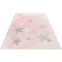 Kép 5/5 - Stars 410 pink gyerekszőnyeg csillagokkal 120x170 cm